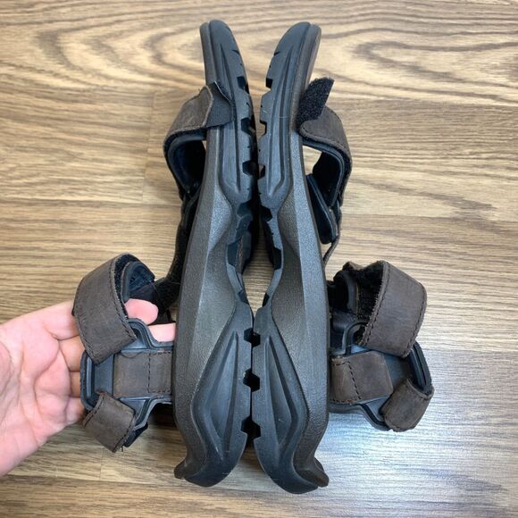 Teva Terra Fi 4 Mens Turkish Coffee  Leather Walking Sandals Brown 9 main image 6
